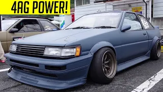 AE86 Party at Nikko!  Car Modify Wonder Track Day (Ep.2 of 2)