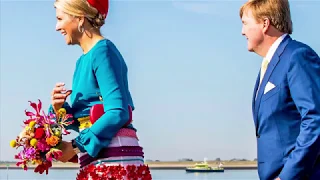 Impressie van het streekbezoek van koning WA en koningin Máxima