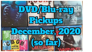 Blu-ray/DVD Haul - December, 2020 (so far) - Dollar Tree, Amazon, and Best Buy