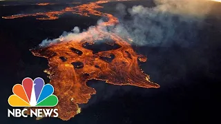 Watch: World's Largest Active Volcano Erupts In Hawaii