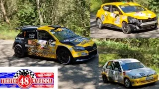 48 ° Rally Trofeo Maremma Ps 6 Marsiliana 14 4 24 (riprese tutte le auto transitate)