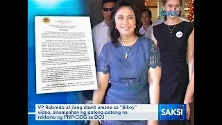 Saksi: VP Robredo at ilang dawit umano sa 'Bikoy' video, sinampahan ng patong-patong na reklamo