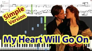 [Piano Tutorial] My Heart Will Go On (TItanic OST) - Celine Dion (Easy version)