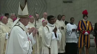 Anuncio do Nascimento de Jesus - Basílica de S. Pedro 2016