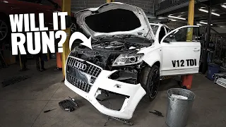 Audi Q7 V12 TDI Tear Down! - WILL IT RUN?