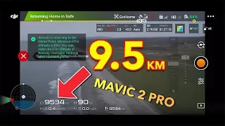 DJI MAVIC 2 PRO | 9.5 KM RANGE RECORD