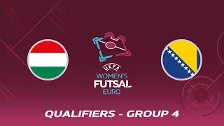 Hungary - Bosnia and Herezegovina 3:2 (Women´s Futsal EURO 2023 qualifiers)