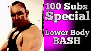 Workout Motivation I LOWER BODY BASH I FIFTY VINC - THE WARRIOR'S WAY