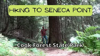 Hiking to Seneca Point ~ Cook Forest State Park, Pennsylvania