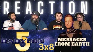 Babylon 5 Newbies React to 3x8 | Messages from Earth| First Time Watching