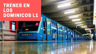 Metro de Santiago | Los Dominicos (L1) | Alstom NS-93 (N2075 ; N2077)