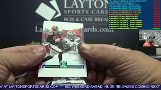 2018 Panini Impeccable Football Case Break for Adam M