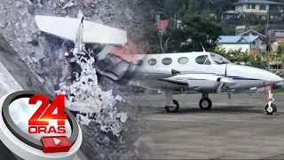 Search and rescue ops sa bumagsak na Cessna plane sa Albay, pahirapan dahil sa masamang... | 24 Oras