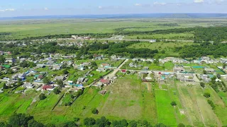 Вольно-Надеждинское и Кипарисово | Надеждинский район Приморья | С квадрокоптера |4k.