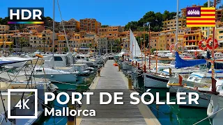 Port de Sóller, Mallorca: Tram, Sea & Scenic Stroll in 4K HDR | Unforgettable Walking Tour 🚋🌊