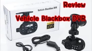 Review : รีวิวกล้องติดรถยนต์ DVR Vehicle Blackbox Full HD 1080 ราคาเบามือ
