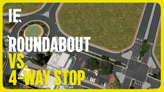 Roundabout vs. 4-way stop, which one is superior?