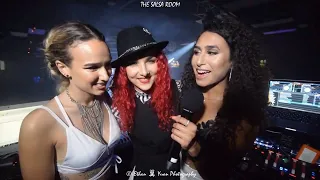 MAGDA & VALERIA Interviewed By NOELIA & Bachata Dance Performance At THE SALSA ROOM