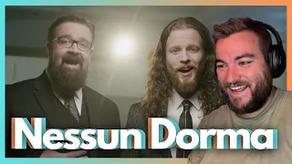They went for it! | Nessun Dorma | Austin Brown and Rob Lundquist of Home Free | First time reaction
