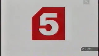 Заставки, и программы "Известия" (5 канал, февраль 2005)