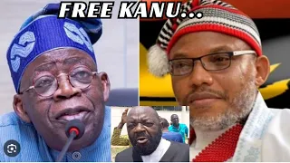 JUST IN! TINUBU IN CLOSED DOOR MEETING😳 WITH THOSE AGAINST NNAMDI KANU'S RELEASE