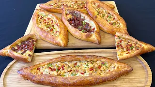 Bu Tariften Sonra Dışarıda Pide Yemeyeceksiniz😍Tavuklu Kaşarlı Pide-Mutlaka Deneyin✅