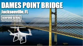 Dames Point Bridge | Jacksonville Florida | DRONE Aerial Video