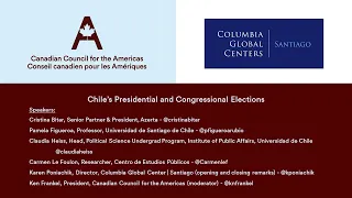 Analysis: Chile's Presidential & Congressional Elections - 1st round