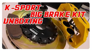 K-SPORT Big Brake Kit Unboxing für Opel 4x100 , 304x28mm Sportbremse