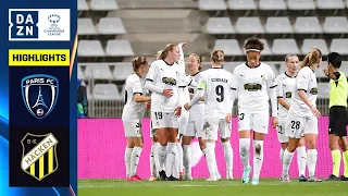 HIGHLIGHTS | Paris FC vs. BK Häcken -- UEFA Women's Champions League 2023-24 (Français)