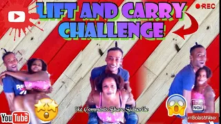 *LIFT AND CARRY CHALLENGE* (Couples Edition) "Hilarious’🤣(I Can't Believe Doreen Almost Drop Me😱😲