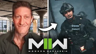 Ghost & Soap Actors react to Graves Hidden Scene from CALL OF DUTY: MODERN WARFARE 2