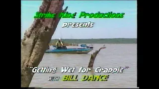 Bill Dance Outdoors vhs 1988 Getting Wet for Crappie fishing for shallow water spawning crappie