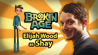 Elijah Wood as Shay in Broken Age