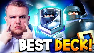 BEST MEGA KNIGHT DECK IN CLASH ROYALE!