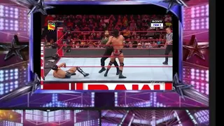 Wwe Raw triple Threat Match Roman reigns vs Finn Balor vs Drew McIntyre hD