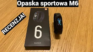 Opaska sportowa M6 RECENZJA