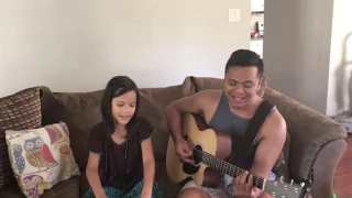 How Far I'll Go (Moana) - father and daughter cover