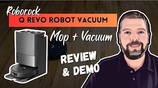 Roborock Q Revo Robot Vacuum Cleaner Review & Demo