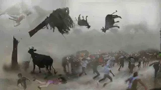 Scariest STORM Moments Ever Caught On Camera! Cars & houses Destroyed by Tornado in China