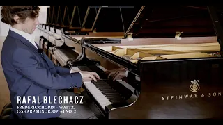 Rafał Blechacz performs Chopin's Waltz in C-Sharp Minor at Steinway & Sons Hamburg (Pt. 1)