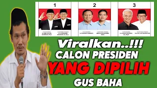 Viralkan..!!! Inilah Calon Presiden Yang Dipilih Gus Baha | Ngaji Gus Baha 2024