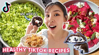 I Tried Viral Healthy TikTok Recipes 🥗 *actually impressed*