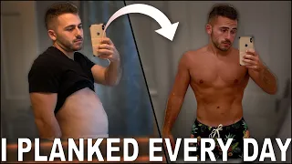 I Planked Everyday For One Month | Here's What Happened