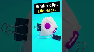 Handyman Tips & Tricks Binder Clips Hacks #shorts #tips #tricks