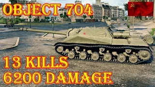 World of Tanks Object 704  13 Kills, 6.2K Damage Paris