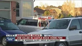 Drone used to investigate deadly house fire in Castle Rock