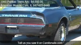 1980 Pontiac Trans Am 1 Owner- See Video - for sale in Palat