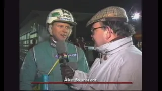 Zoogin & Åke Svanstedt vinner "Gunnar Nordins lopp" på Solvalla 21 december 1994.