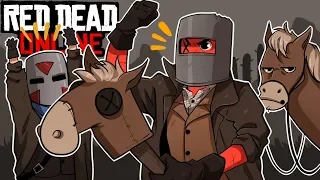 OLD SCHOOL IRON MEN! | Red Dead Online (w/ H2O Delirious)